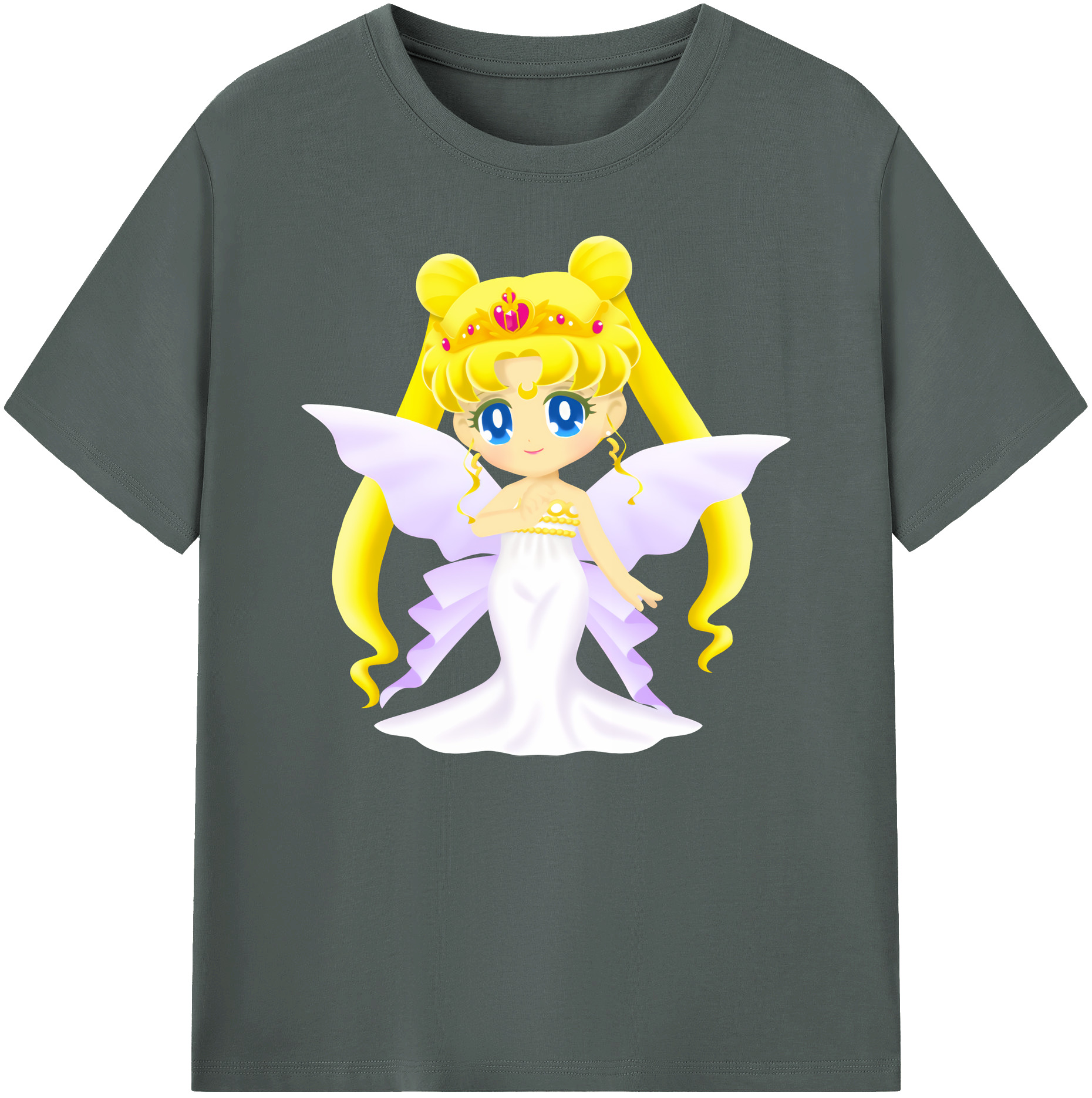 （画像用） 美少女戦士セーラームーン 愛野 美奈子 あいの みなこ Sailor Moon Aino Minako 綿100％ メンズ半袖Tシャツ｜肌触りやわらか＆通気性
